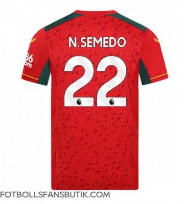 Wolves Nelson Semedo #22 Replika Bortatröja 2023-24 Kortärmad